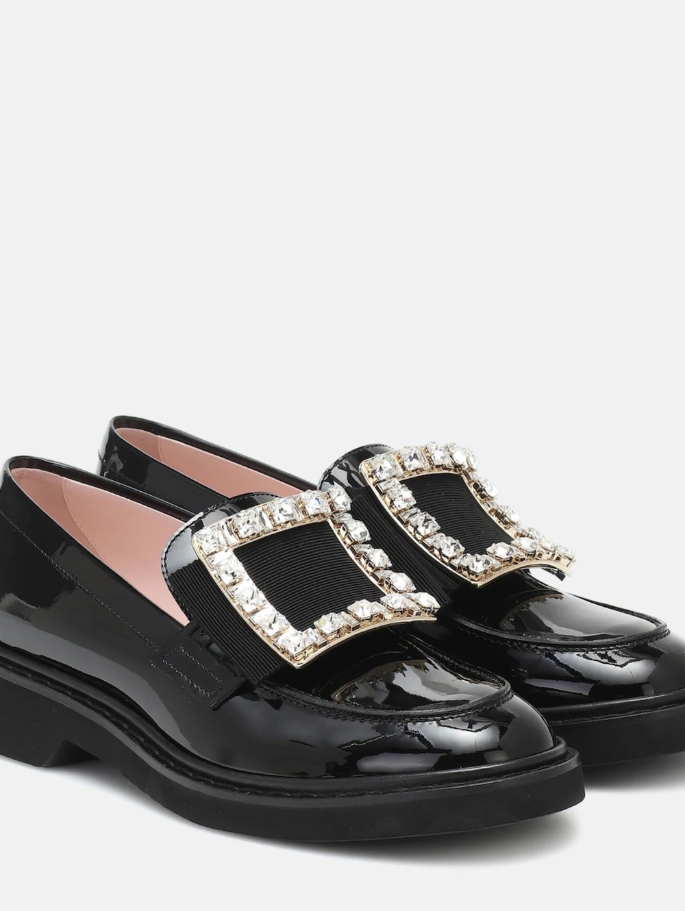 Roger Vivier Viv' Rangers patent leather loafers
